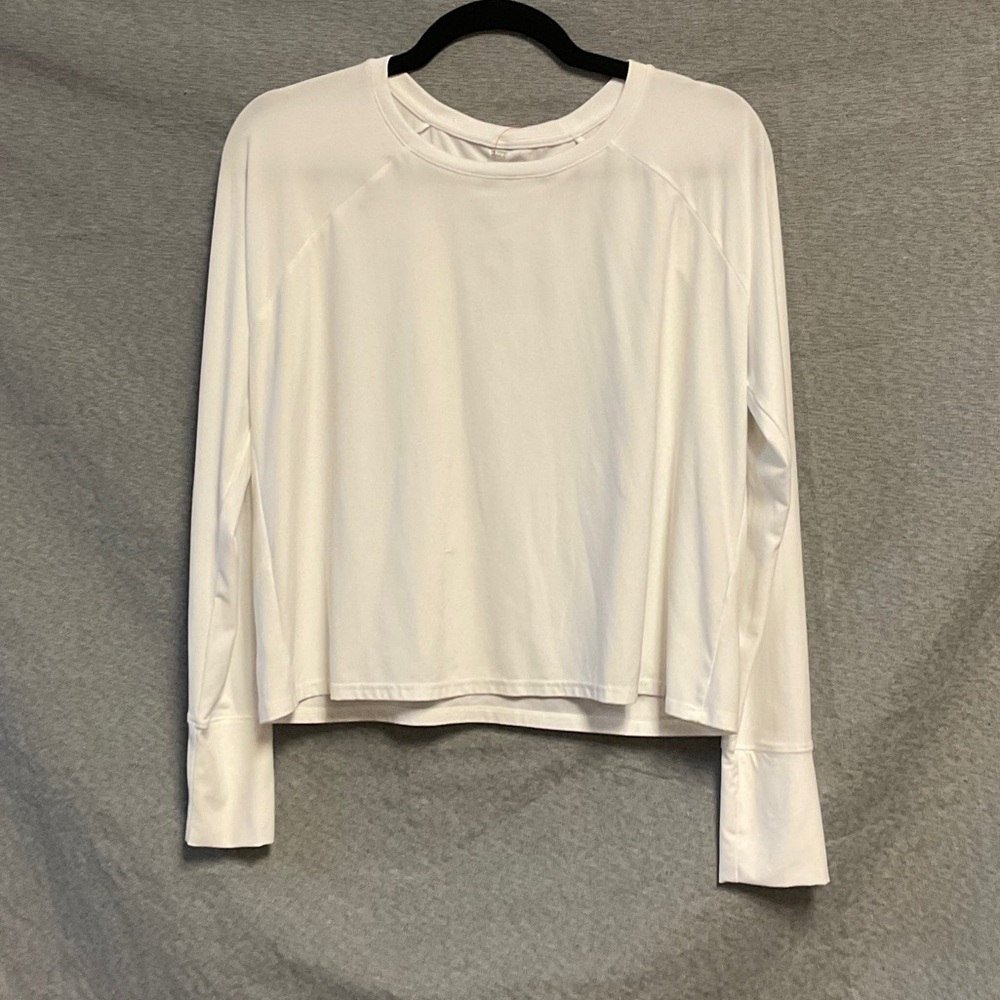 Beyond Yoga Cream Long Sleeve Top - Picture 3 of 7